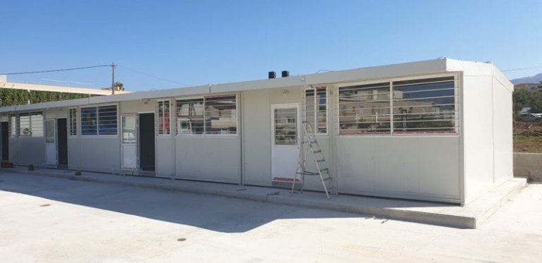 Τοποθέτηση προκατασκευασμένων σχολικών αιθουσών στην Κίσαμο