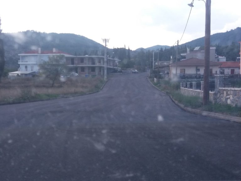 Τρίπολη: Ασφαλτοστρώσεις δρόμων