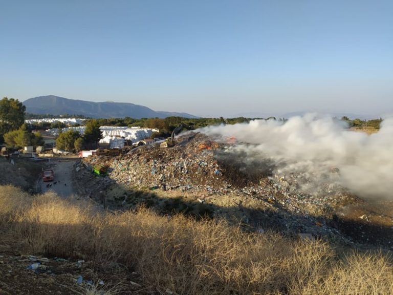 Κέρκυρα: Απαιτείται ειδική μελέτη πυροπροστασίας στο ΧΥΤΑ