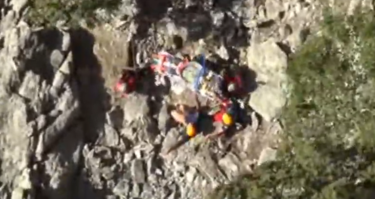 Σαμοθράκη: Καρέ – καρέ η διάσωση ορειβάτη από το πλήρωμα Super Puma  (video)