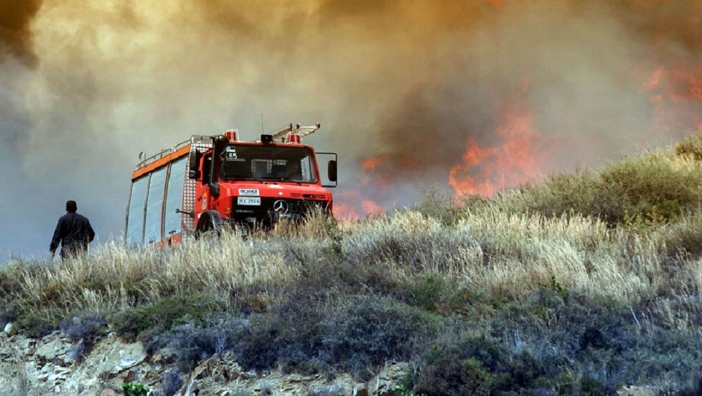 Ηλεία: Δύο μέτωπα φωτιάς σε ορεινές περιοχές της Ανδρίτσαινας