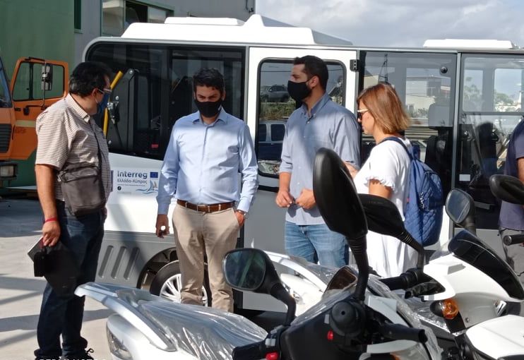 Ενίσχυση του Δήμου Χανίων με 4 ηλεκτροκίνητα οχήματα