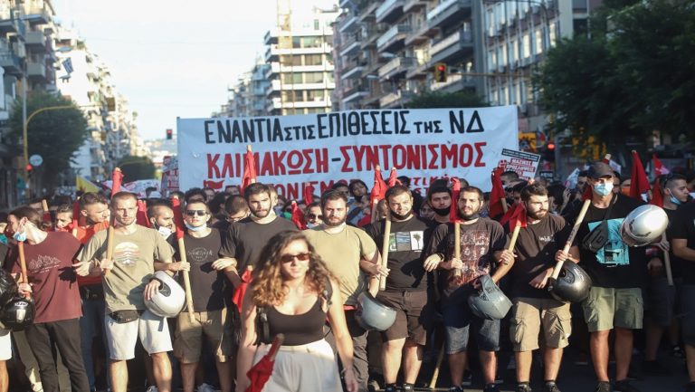 Θεσσαλονίκη: Ολοκληρώθηκαν οι πορείες