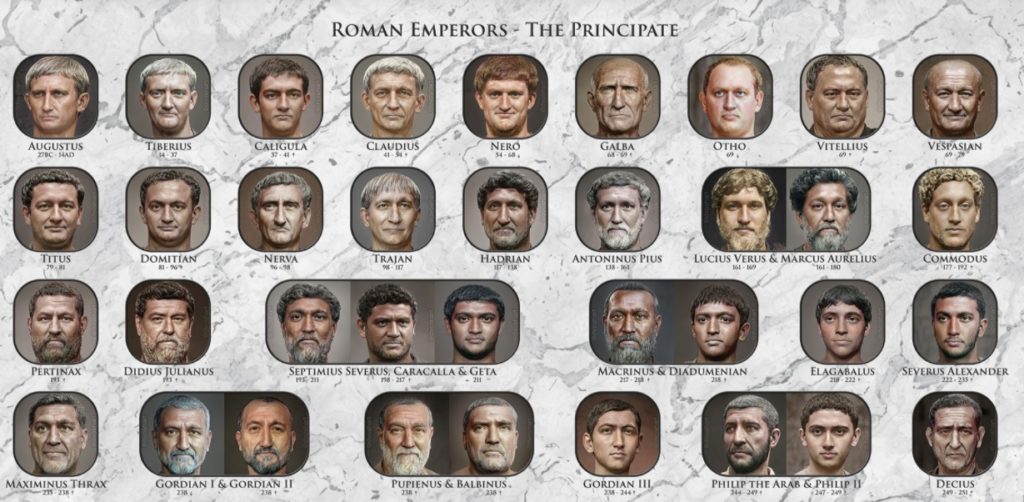 Πώς ένας σχεδιαστής χρησιμοποιεί την τεχνητή νοημοσύνη για «ζωντανέψει» Ρωμαίους αυτοκράτορες