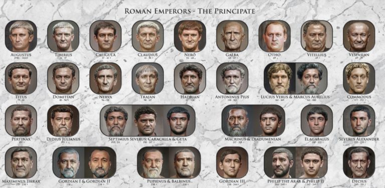 Πώς ένας σχεδιαστής χρησιμοποιεί την τεχνητή νοημοσύνη για «ζωντανέψει» Ρωμαίους αυτοκράτορες