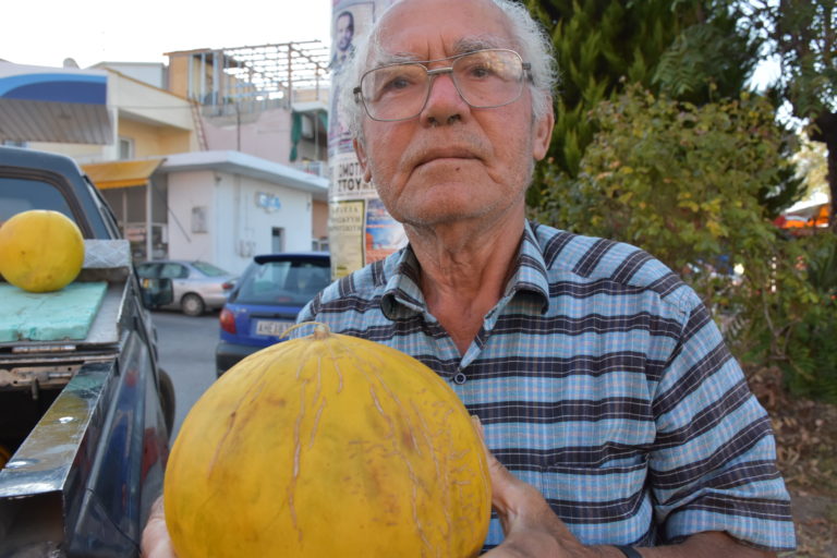 Κομοτηνή: Ένας αγρότης 83 χρόνων-“μετρ” στα αρωματικά πεπόνια