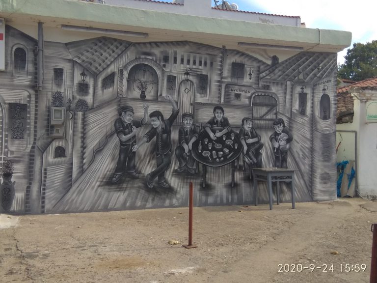 Κομοτηνή: Ταβέρνα μιας άλλης εποχής έγινε γκράφιτι