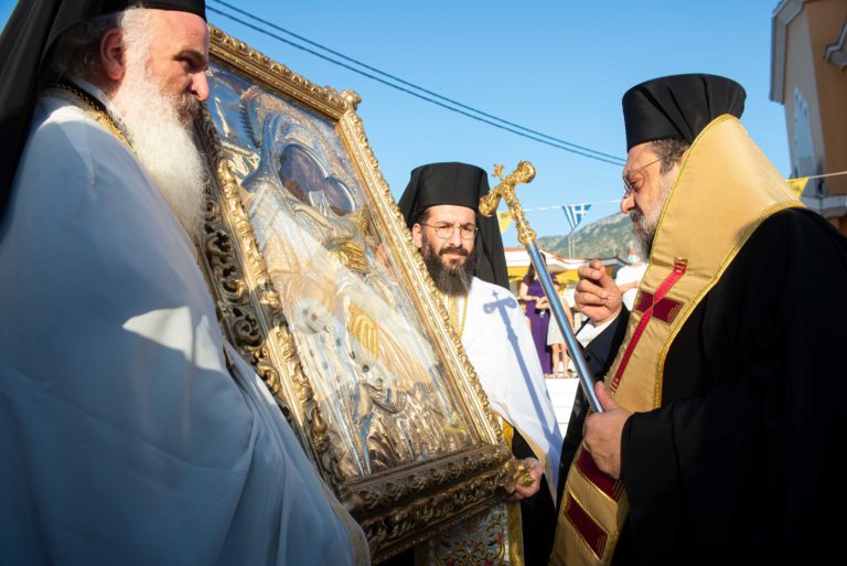 Καλαμάτα: Υποδοχή της εικόνας της Δήμιοβας