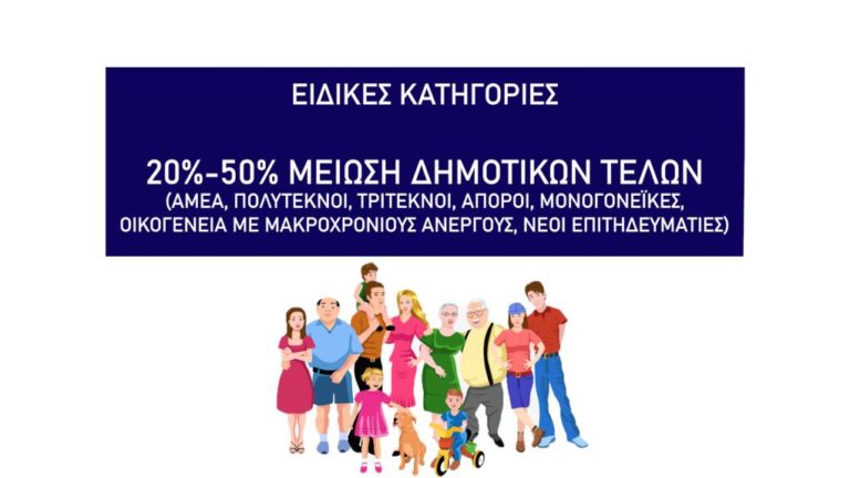 Δ. Ελασσόνας: Παράταση ως 15/9 για αιτήσεις μείωσης δημοτικών τελών