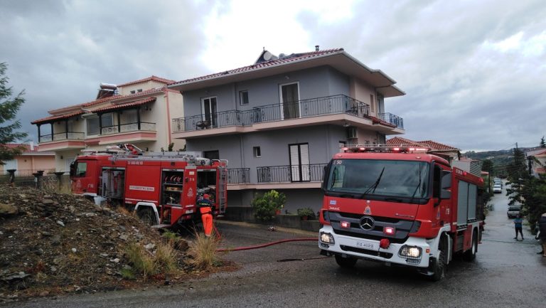 Μεσολόγγι: Πλημμύρες από την έντονη βροχόπτωση