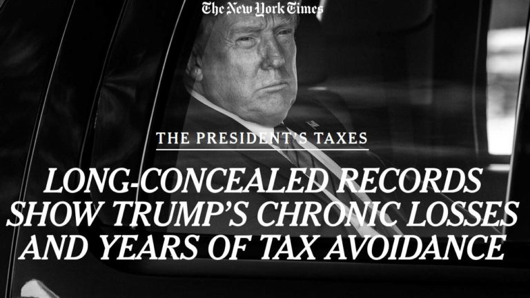 NYT: Ο Τραμπ κατέβαλε φόρο μόλις 750 δολ. το 2016 και 2017 – Για fake news μιλά ο ίδιος