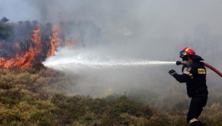 Ρέθυμνο: Σε ύφεση η πυρκαγιά στον Ψηλορείτη