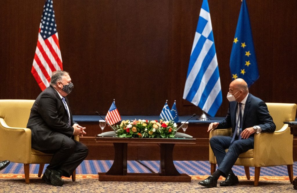 Κοινή δήλωση Ελλάδας – ΗΠΑ μετά τις επαφές Δένδια – Πομπέο