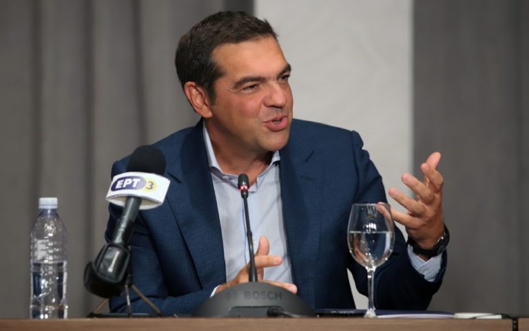 Στη Λάρισα ο πρόεδρος του ΣΥΡΙΖΑ Α. Τσίπρας