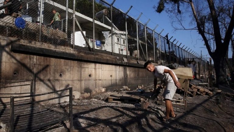 Και 6η σύλληψη για εμπρησμό στη Μόρια