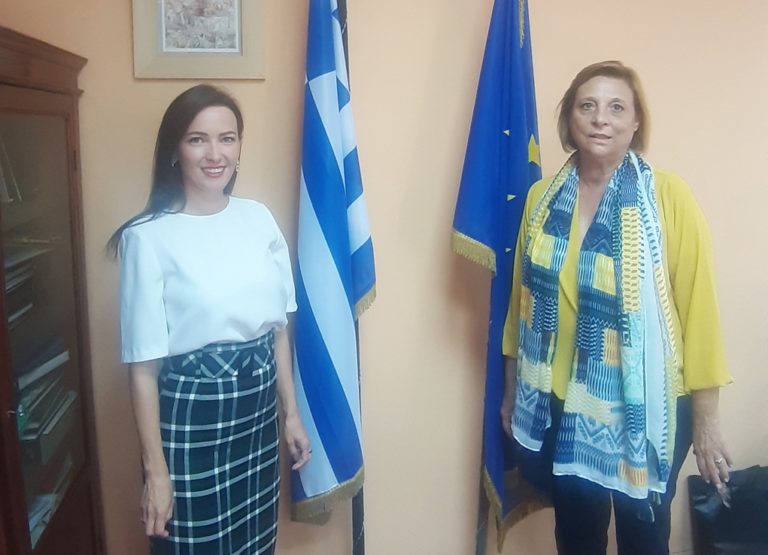 Κέρκυρα: Συνάντηση Μ. Ανδριώτη με την πρέσβη της Βοσνίας – Ερζεγοβίνης