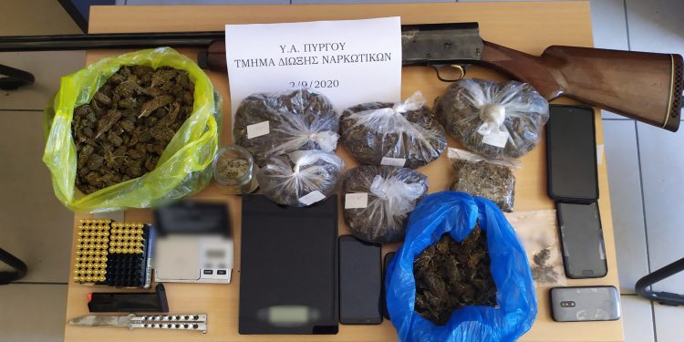 Ηλεία: Στη φυλακή οι δύο από τους έξι για το χασίς