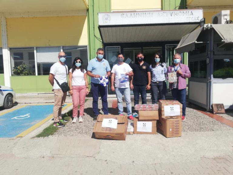 Φλώρινα: Τρόφιμα στη Καρδίτσα από τη Τ. Δ. Διεθνούς Αστυνομίας