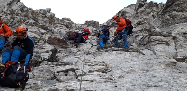 Επιχείρηση για μεταφορά τραυματία ορειβάτη στον Όλυμπο