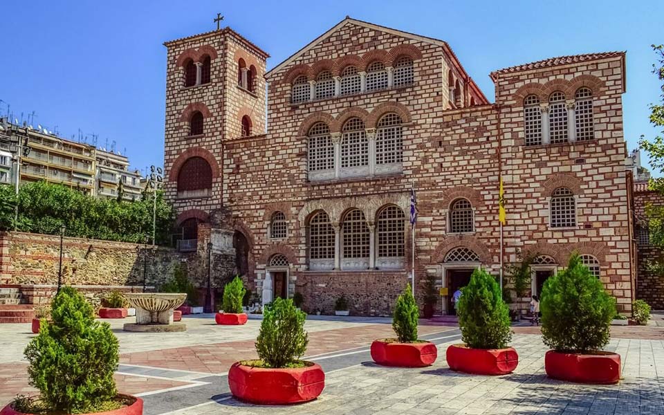 Διαφορετικό το εορταστικό τριήμερο για τη Θεσσαλονίκη λόγω κορονοϊού-Στο προαύλιο του Αγίου Δημητρίου η λιτάνευση της εικόνας (video)