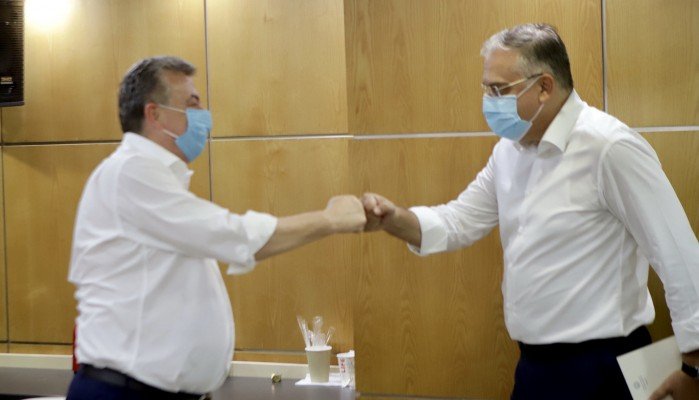 Επαφές Περιφερειάρχη Κρήτης στην Αθήνα