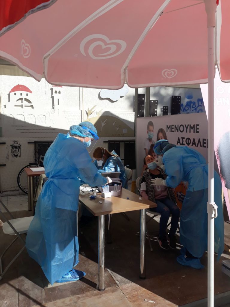 Δώδεκα κρούσματα σε 512 rapid tests στη Λάρισα