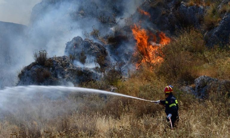 Ζάκυνθος: Καλύτερη η εικόνα από το μέτωπο της φωτιάς