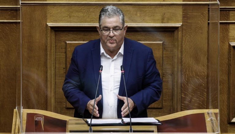 Δ. Κουτσούμπας: Μομφή στην κυβέρνηση της ΝΔ αλλά και στην αξιωματική αντιπολίτευση του ΣΥΡΙΖΑ