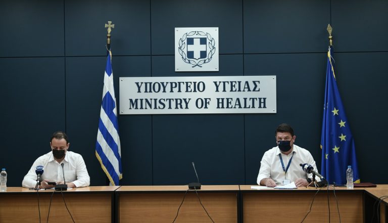 Live η ενημέρωση για την πορεία της πανδημίας από τους Ν. Χαρδαλιά και Γκ. Μαγιορκίνη