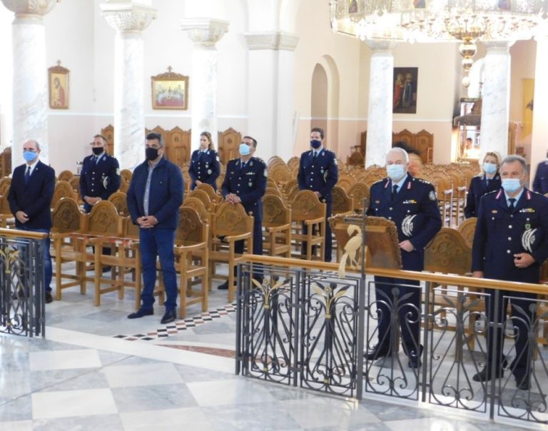 Κρήτη: Τιμήθηκε ο προστάτης της αστυνομίας Άγιος Αρτέμιος