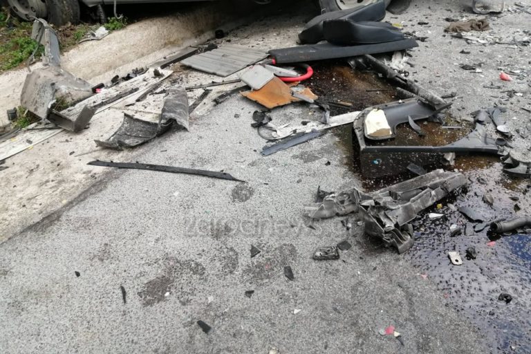 Ρέθυμνο: Τροχαίο με εγκλωβισμό οδηγού στον ΒΟΑΚ