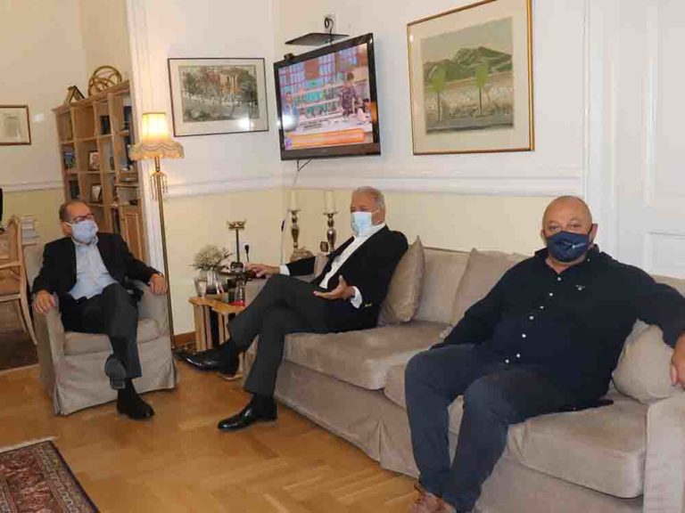 Στην Τρίπολη ο Δημ. Αβραμόπουλος