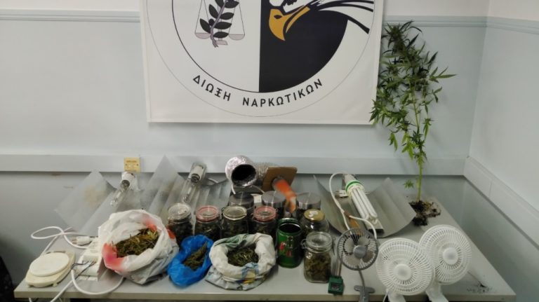 Καβάλα: Σύλληψη για καλλιέργεια και κατοχή ναρκωτικών