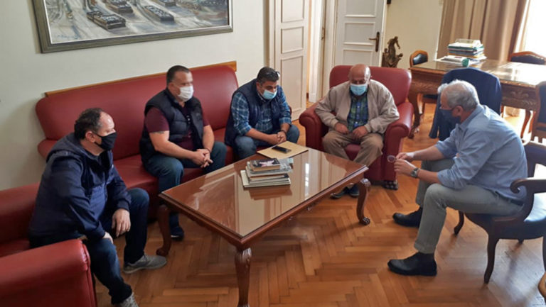 Καβάλα: Συνάντηση εργαζομένων στα Λιπάσματα με τον Δήμαρχο