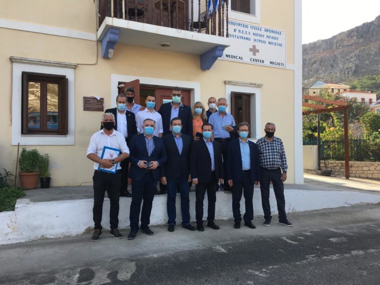 Επίσκεψη του Προέδρου Ιατρικού Συλλόγου Ζακύνθου στο Καστελόριζο