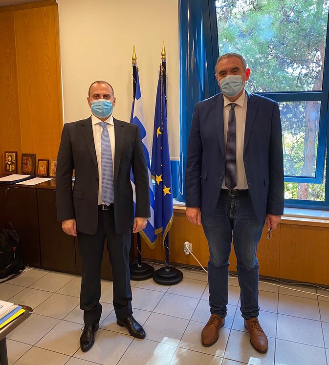 Δ. Ακτύπης με Γ.Γ. Υπ.Υποδομών:  Έργα αντιπλημμυρικής προστασίας στη Ζάκυνθο