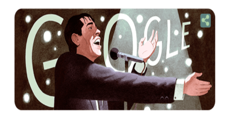 Η Google τιμά με Doodle τον Βέλγο τραγουδιστή και τραγουδοποιό Ζακ Μπρελ