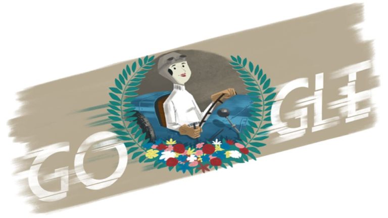 Αφιερωμένο στην «βασίλισσα του τιμονιού» Ελίσκα Τζουνκόβα το σημερινό doodle της Google