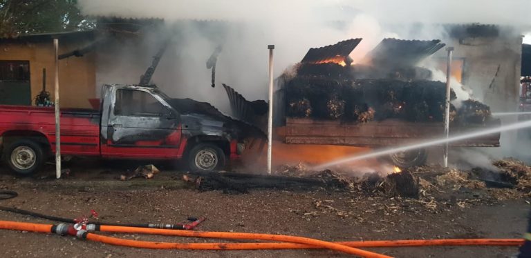 Αρχαία Ολυμπία: Κάηκαν αποθήκη και αυτοκίνητο