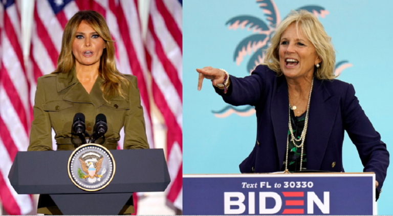 Μελάνια Τραμπ – Τζιλ Μπάιντεν: Οι δύο υποψήφιες Πρώτες Κυρίες στη μάχη της κάλπης