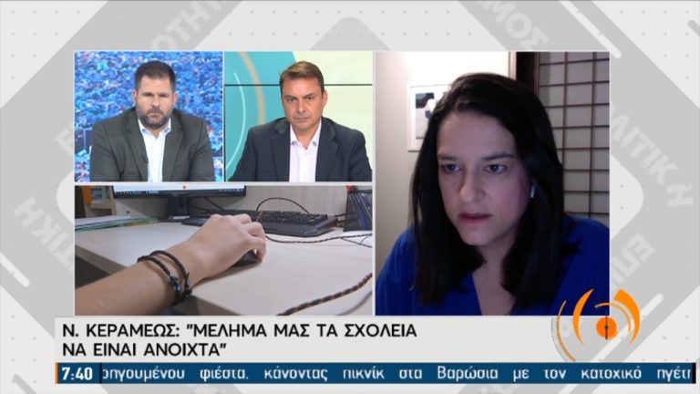 Ν. Κεραμέως: Μεγάλο ψηφιακό άλμα η τηλεκπαίδευση (video)