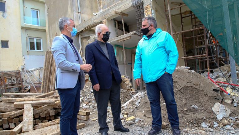 Ξεκίνησε η διάνοιξη της οδού Ι. Μητσοτάκη στο Ηράκλειο