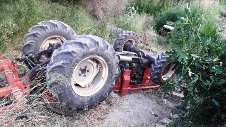 Ηράκλειο: Νεκρός από ανατροπή τρακτέρ 67χρονος αγρότης