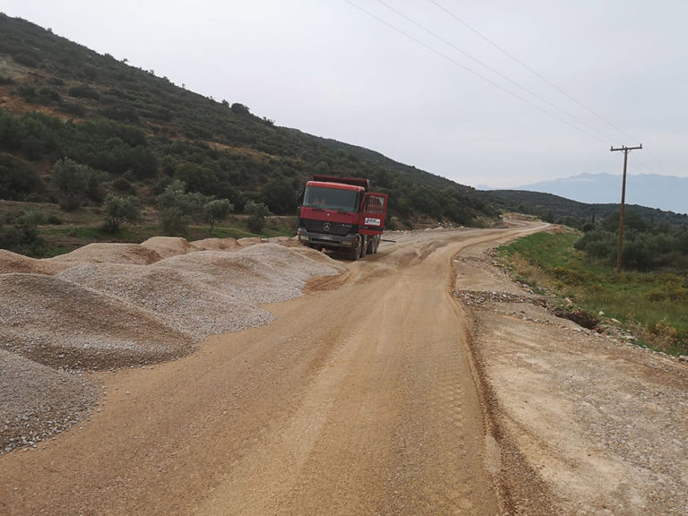 Σε εξέλιξη δύο έργα στη Λακωνία