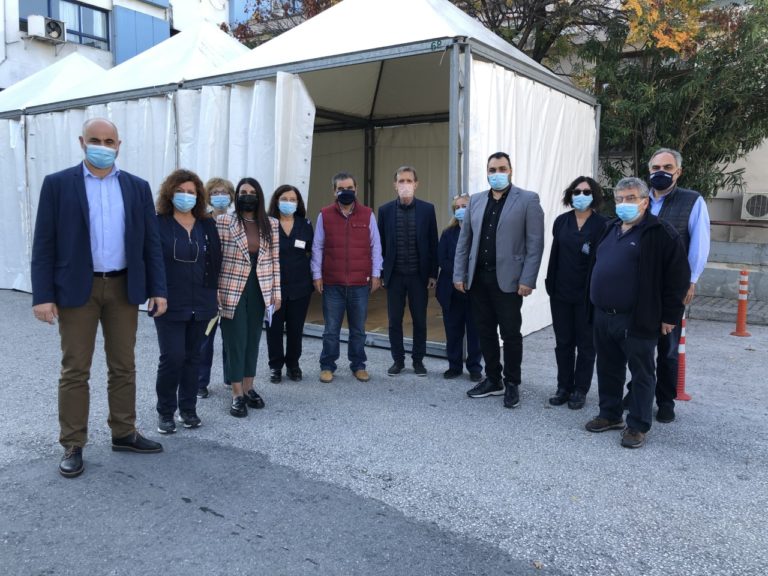 Θεσσαλονίκη: Έμπρακτη στήριξη της ΔΕΘ – Helexpo στο νοσοκομείο Ιπποκράτειο