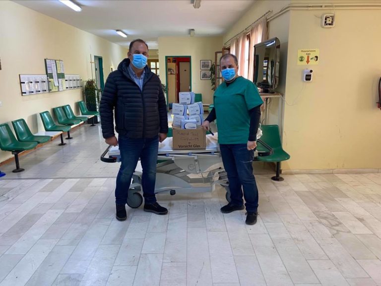 Δωρεάν rapid test κορονοϊού στους δημότες της Γορτυνίας