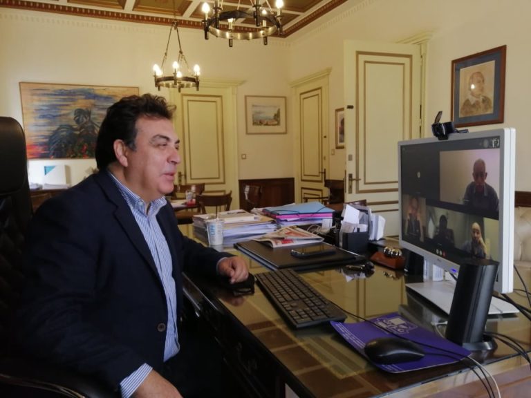 Τηλεδιάσκεψη Γ. Λυμπέρη – Τ. Αντωνακόπουλου για την υγεία στην Ηλεία