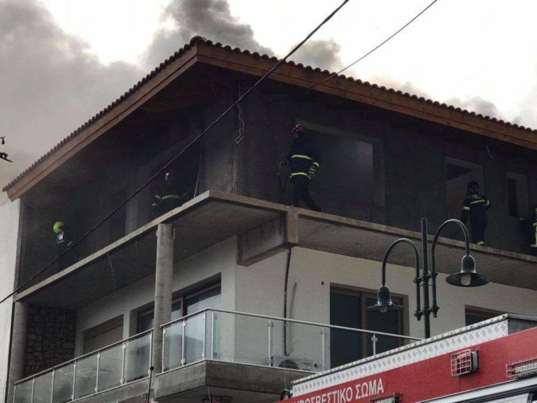 Κεραυνός έπεσε σε σπίτι στη Ρόδο ( video – εικόνες)