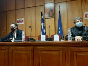 Κοζάνη: Σε εξέλιξη η σύσκεψη για την πανδημία παρουσία του κ. Χρυσοχοϊδη