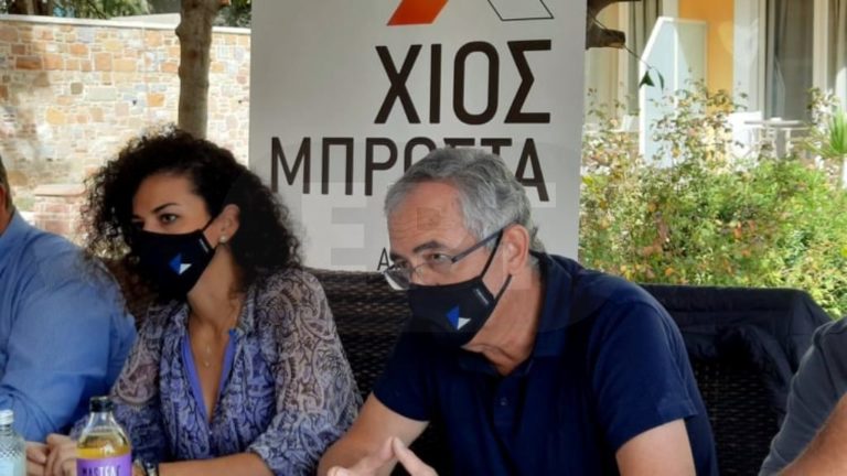 “Χίος Μπροστά”: Θέτει ζήτημα διαφάνειας με αφορμή προμήθεια φωτιστικών από το Δήμο